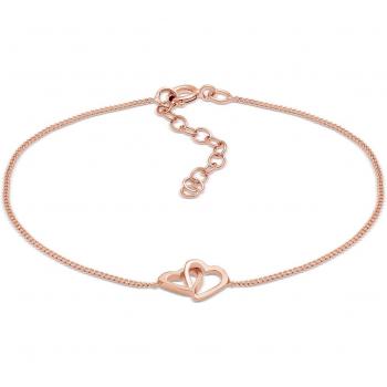 Elegante Braccialetto in Argento con Motivo a Cuore Filigranato di Elli