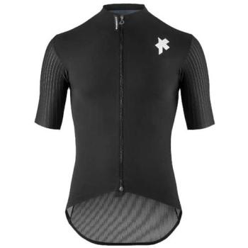 RS Shell S11 Herren Kurzarmtrikot – M in Schwarz – Assos Black Series