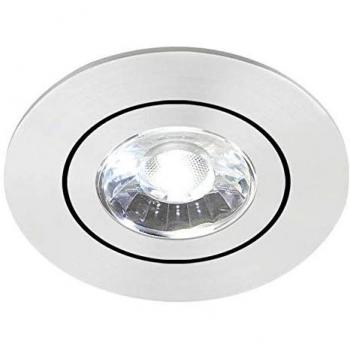 Brumberg Leuchten 12321253 LED-Einbaustrahler 6W rund alu-matt 3000K