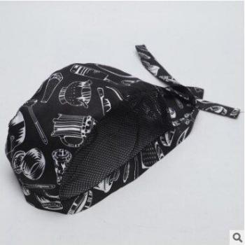 Women Men Catering Aprons Hats