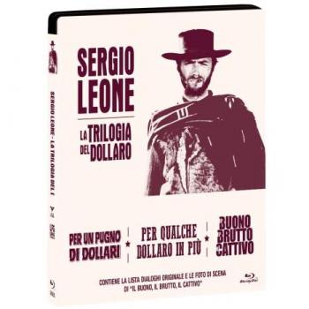 Edizione Limitata Steelbook: La Trilogia del Dollaro di Sergio Leone (3 film in Blu-ray + libretto da 30 pagine)
