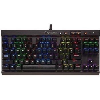 Corsair K65 Rapidfire TKL RGB Teclado Mecánico para Juegos Español QWERTY Negro