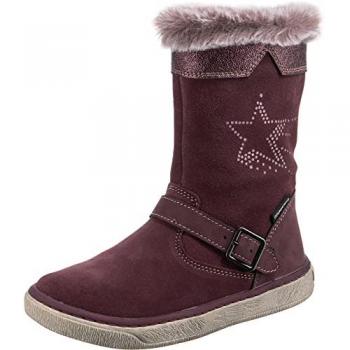 Reena Winterstiefel von LICO – Größe 25, rot, weiches Veloursleder