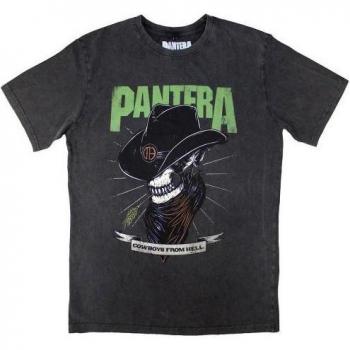 Men’s Hell Cowboy Skeleton Tee (Grey)