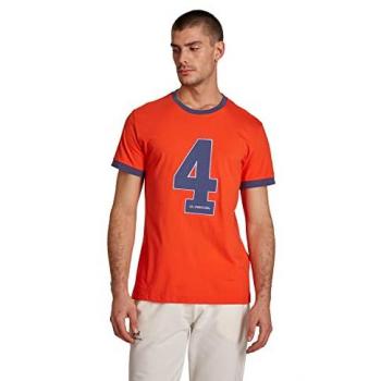 La Martina Men's Short Sleeve Cotton T-Shirt TMR312-JS206