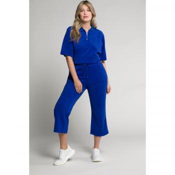 Culottes gamba larga donna blu 60/62