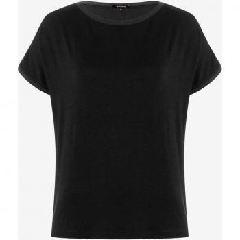 MORE&MORE Kurzarm T-Shirt Schwarz