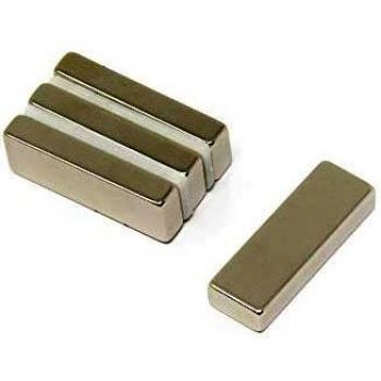Crafts & Model Making Neodymium Set – 30x10x5mm, 8.1kN Pull, 4 Pack