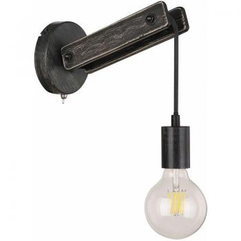 Smart Home Wandleuchte im Industrial Design