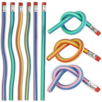 Papelería para niños: lápices flexibles x20