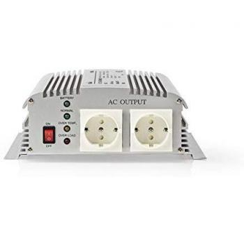 Stroomomvormer 24V DC naar 230V AC 1000W met Oplaadoptie