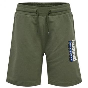 Dusty Olive Hummel Tukas Shorts (12-Year-Old Male)