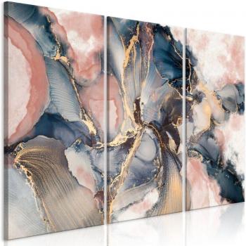 Tableau Triptyque Châssis Bois Voyage 90x60 cm