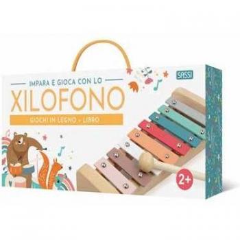 Impara e gioca con lo xylofono. Giochi in legno. Ediz. a colori. Con xilofono