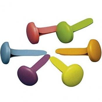 Chiodini Decorativi per Manualità, Rayher, Set di 50, Diametro Testa 8 mm, Colorati e Misti