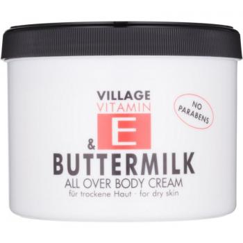 Village Vitamin E Buttermilk Crema Corpo 500 ml senza parabeni