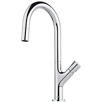 Fluence 115.0352.510 Miscelatore Pull‑Out Argento – Franke