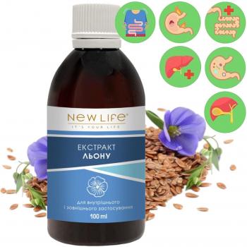 Extracto Nutricional de Linaza New Life 30 ml