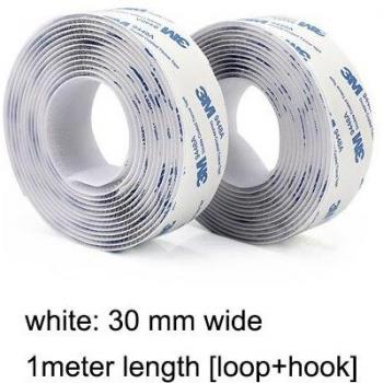 Fixation Velcro Nylon MaxGrip – 1 m, 16 à 100 mm