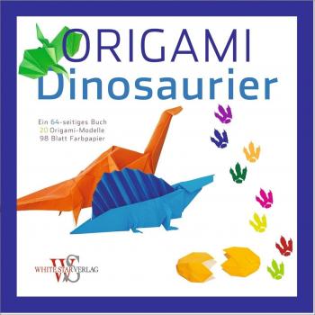 Origami für Kinder: Dinosaurier. 20 Anleitungen zum Origami Falten für Kinder inkl. Papier in einem Origami-Set. Mit praktischen Schritt-für-Schritt Anleitungen