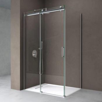 Douche Spacieuse 90x140 avec Paroi Coulissante