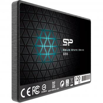 SP Slim 120 GB SSD – 2,5‑Zoll SATA‑III mit 7 mm Profil