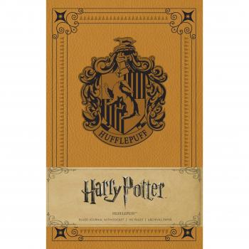 Harry Potter: Hufflepuff Hardcover Ruled Journal 9781608879502 | Brand New