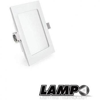 Faro LED Incas Quadrato, 12W, 4000K, LAMPO LIGHTING, codice SQLED12WBN