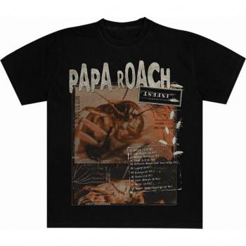 Top Papa Roach Scraps hombre S XXL color negro