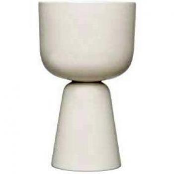 Vase Iittala Nappula couleur blanche (Ø15,5 × h26 cm)
