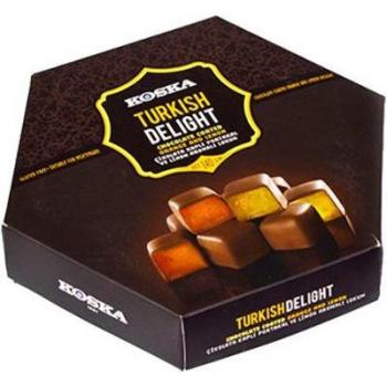Koska Schoko‑Delight mit Orangengelb und Zitronen 140 g