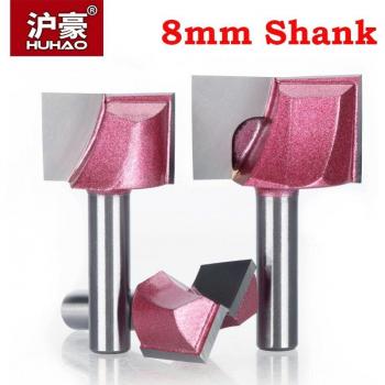 Woodworking Endmill 8mm Shank Cleaning Bit