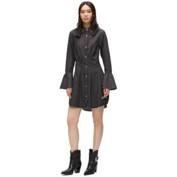 Vestito Corto Maniche Lunghe Karl Lagerfeld Black S