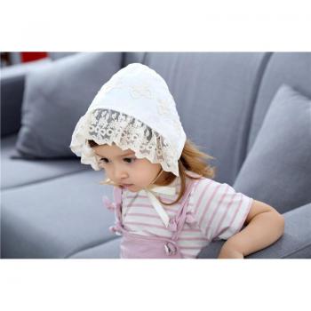 Baby Girls Sun Hat with Lace