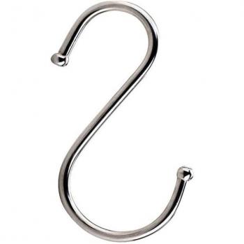 Percha S práctica para cocina/dormitorio, acero inoxidable 304, resistente a alta carga
