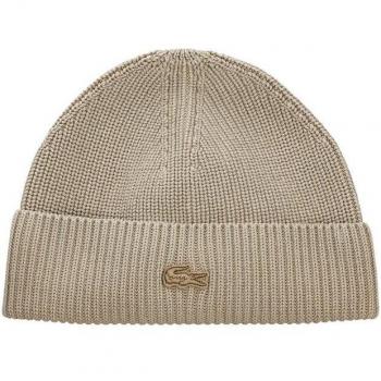 Gorro Lacoste Unisex de Algodón con Acabado Lavado