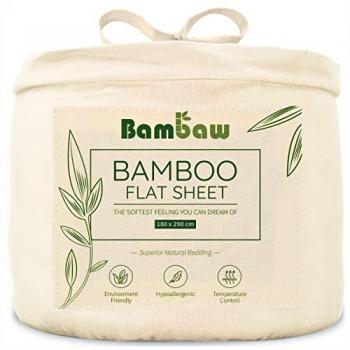 Lençol Antiácaro Bambu 180x290 cm