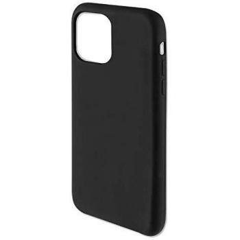 Coque 4Smarts Siliconique Liquide Cupertino iPhone 12 Pro Max Noir