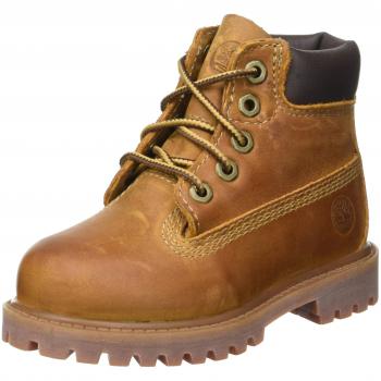 Timberland Authentic 6 Bottes Imperméables, mixte enfant Marron (Medium Rust) 27 EU