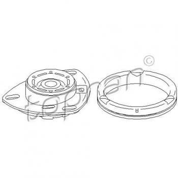 Supporto ammortizzatore TOPRAN 108‑564