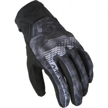 Guanti Moto Donna Macna Recon 2.0 Nero dark Grigio leopard taglia S