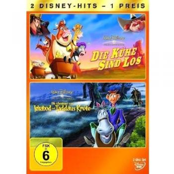 Die Kühe sind los / Die Abenteuer von Ichabod und Taddäus Kröte [2 DVDs]
