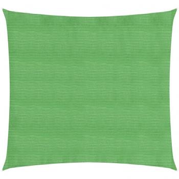 Sunshade Sail with 160 g/m² Weight, Light Green color and 3.6x3.6 m Size Made of HDPE from Vidaxl