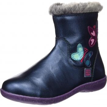 Agatha Ruiz de la Prada Mädchen Carmen Stiefel, Blau-Bleu