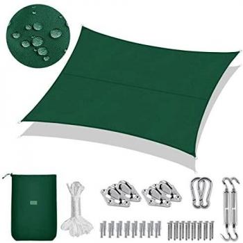 Sekey UV‑Sonnenschutzsegel für Balkon & Garten – Rechteckig, 3 × 5 m