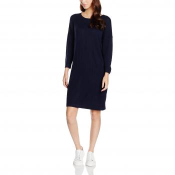 VERO MODA VMGLORY VIPE AURA 3/4 DRESS NOOS, Robe Femme, Bleu