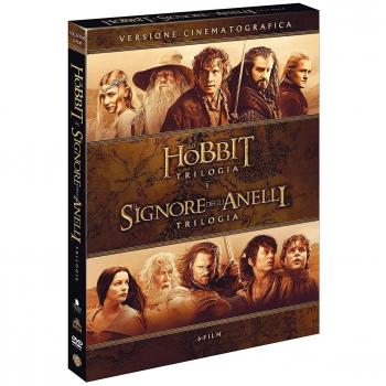 LO HOBBIT+IL SIGNORE DEGLI ANELLI (BOX 6 DV) TRILOGIE CINEMATOGRAFICHE