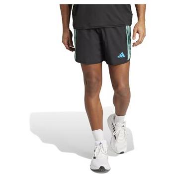 Shorts Adidas Own The Run 3 Strisce Bianco