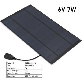 USB Solar-Ladegerät für Outdoor-Nutzung