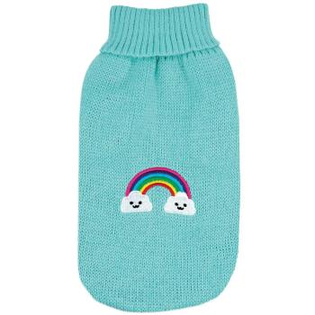 Maglioncino a collo alto Magic Land in arcobaleno, modello XXS (25 cm)